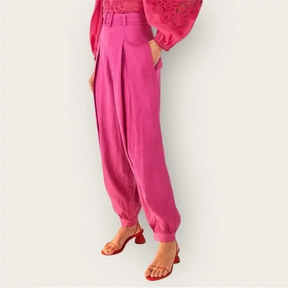 Farm Rio linen pants - Picture 2 of 9